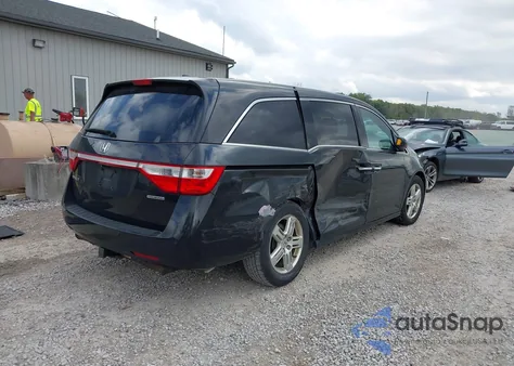 2011 Honda Odyssey Touring/Touring Elite from USA, damaged, VIN 5FNRL5H99BB032948